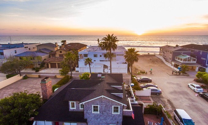 Del Mar Casa | Luxury Del Mar Beach House - pasos a la arena