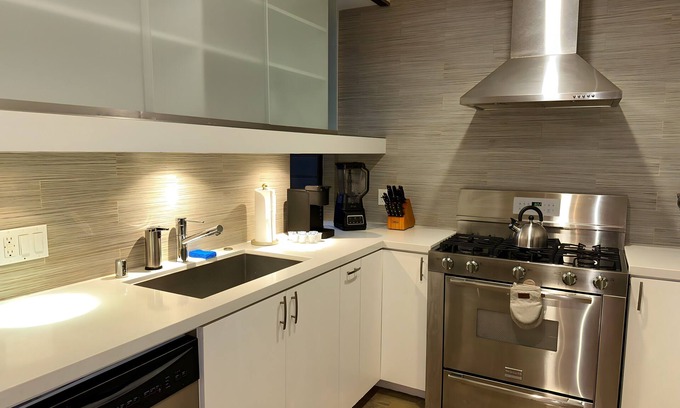 Hayes Valley Apartamento | Luxury Downtown Flat + Bbq + Lux Furniture