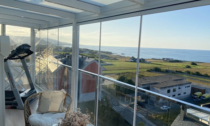 Fazouro Apartamento | DÚPLEX DE LUJO EN FOZ CON VISTAS al MAR