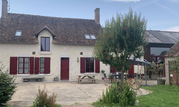 Mont-pres-Chambord Cabaña | Gîte spa et sauna proche des Châteaux de la Loire, idéal pour familles et amateurs de vélo