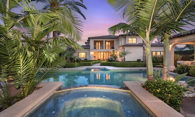 Arcadia Casa | Luxury French Manor amazing pool 5BDRMS 10,000sqf，land28,000sqf