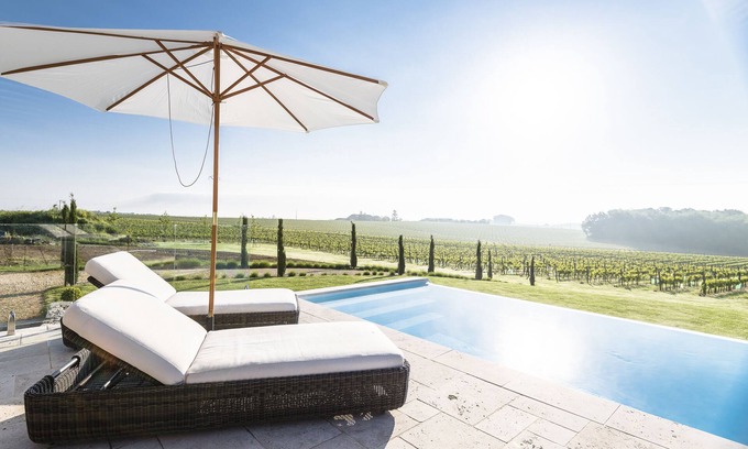 Pellegrue Casa | Francés Piedra Casa de Campo de Lujo
