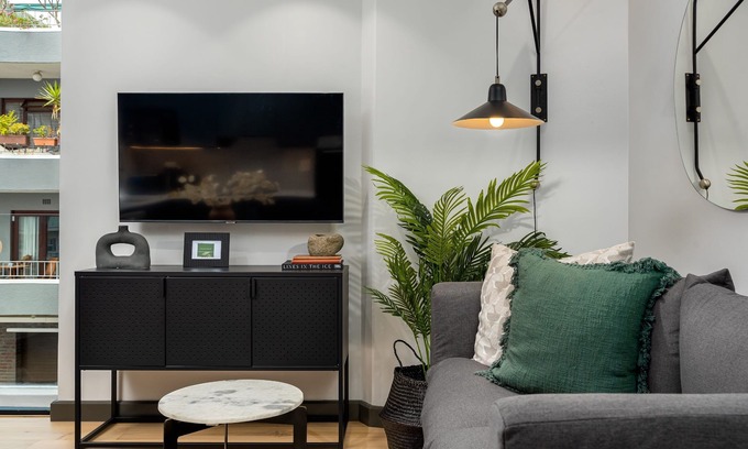 Green Point Apartamento | Luxury Green Point Apartment | Wifi | Balcony