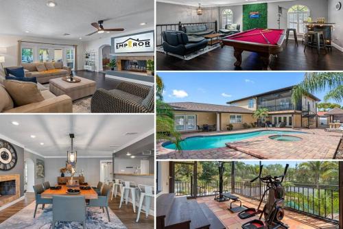 Tampa Casa | Luxury Heated Pool Spa Villa with Game Room & More!