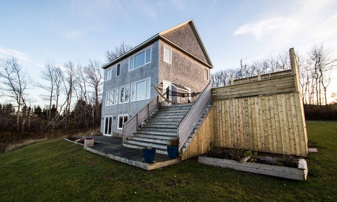 Inverness Casa | Enlaces de Cabot con vista a la casa de lujo Hillside