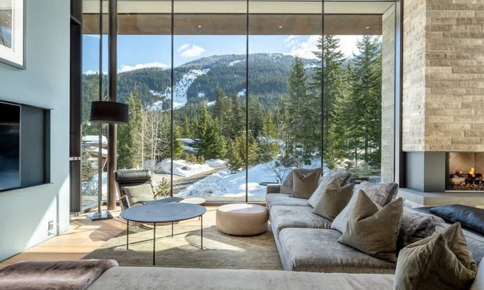 Whistler Creekside Casa | Architectural Gem w/ Pool, Hot Tub, Theatre & Private Gondola Access