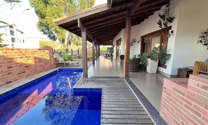 Sao Pedro da Aldeia Condominio | Luxury House w/ private pool, garage and barbecue