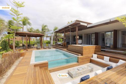 Fortim Casa | Casa de lujo Origem Fortim con piscina y jacuzzi