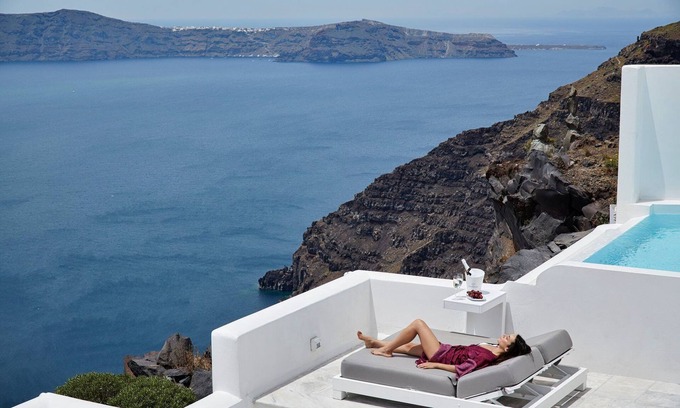 Firostefani Villa | Luxury Imerovigli Villa | 3 Bedrooms | Eden Villas | Private Infinity Pool | Breathtaking Caldera SeaViews