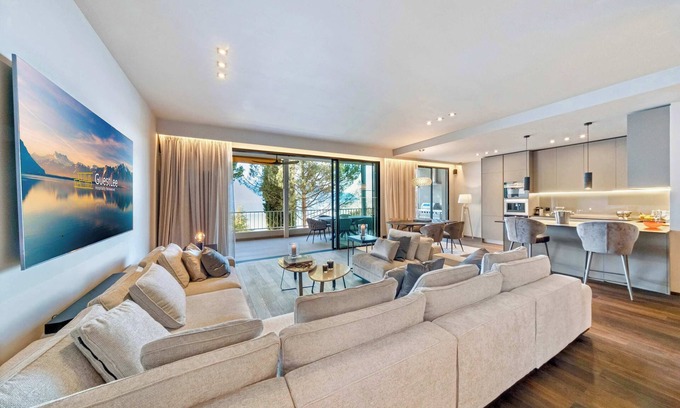 Montreux Apartamento | Luxury Lakefront Loft in Montreux Swiss Reviera