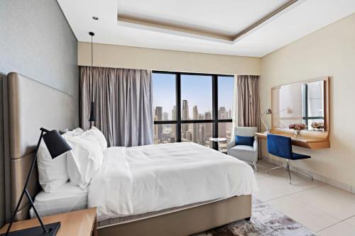 Business Bay Apartamento | Luxury Living 3BR High Rise with Burj Khalifa View