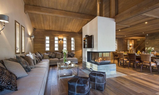 Les Almes Chalet De Esquí | Lujoso chalet moderno de 4 dormitorios cerca de la pendiente en Le Lac
