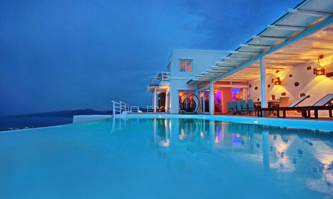 Fanari Villa | Mykonos Aegean Blue Villa