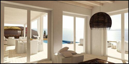 Fanari Villa | Luxury Mykonos Villa Aegean Blue Villa Private Pool Kastro