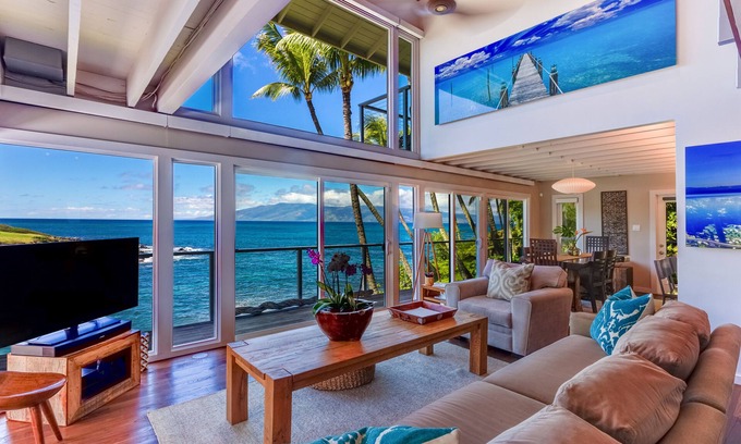 Napili Casa | Increíble casa de lujo Napili Waterfront