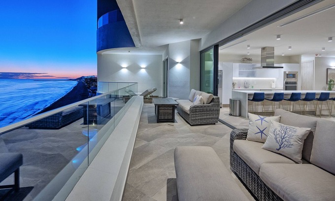 Puerto Penasco Condominio | LUXURY NEW OCEANFRONT CONDO- Las Palomas PH 3, 5BR/BA, 4485 Total SF , Sleeps 12