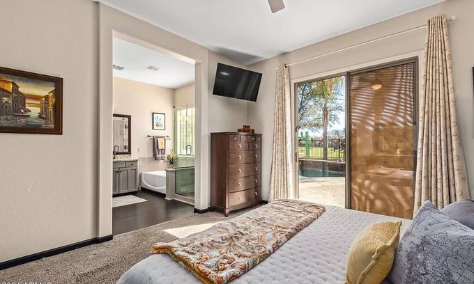 Augusta Ranch Casa | Luxury Oasis: Pool, Hot Tub & Firepit 4 Bedroom Home by RedAwning