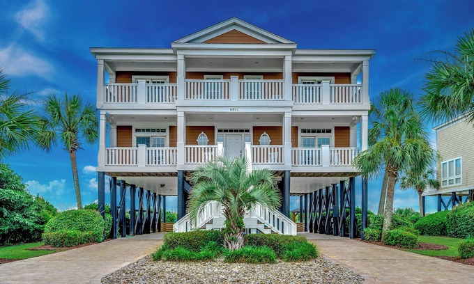 Long Bay Estates Casa | Luxury Oceanfront Home with Private Pool & Hot Tub by Luxury Beach Rentals!