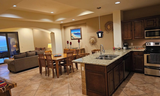 San Felipe Condominio | Luxury One Bedroom Condo Steps away from the sea of Cortez. Private and Secure.