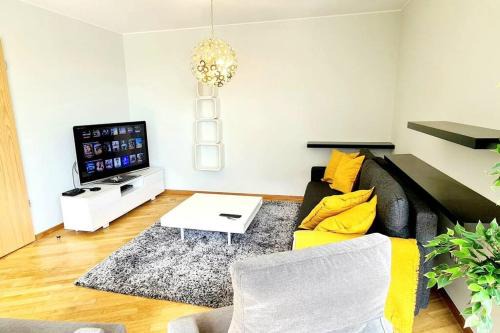 Cents Apartamento | Luxury one bedroom flat with parking&balcony-Cent2