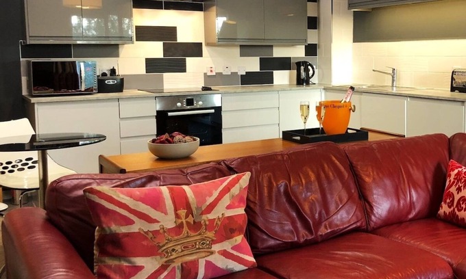 Newcastle-upon-Tyne Apartamento | Luxury Ouseburn flat with city & river views