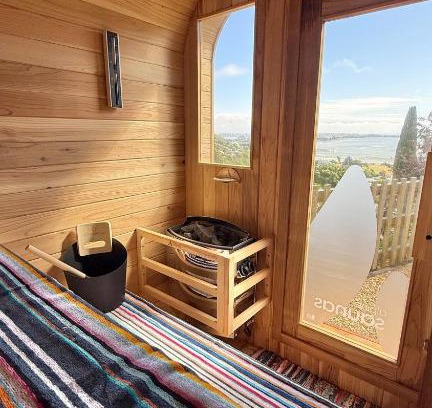 Mount Pleasant Casa | Luxury Retreat with Ocean Views, Sauna & Plunge
