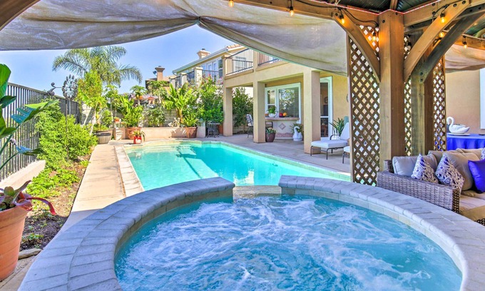 Ocean View Hills Casa | Luxury San Diego Home w/ Pool, Spa & Views!