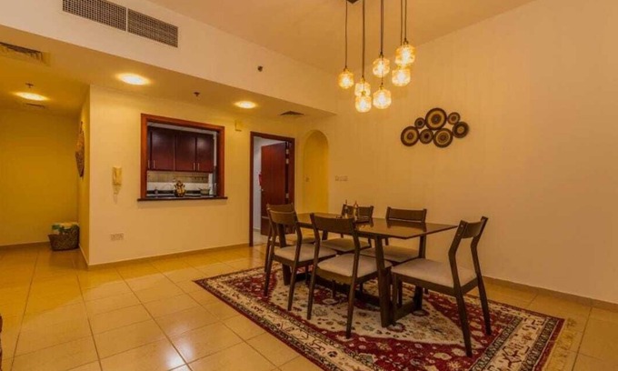 Al Sufouh 2 Apartamento | Luxury Sea View Arabic Culture and Heritage 2 BHK Apartment