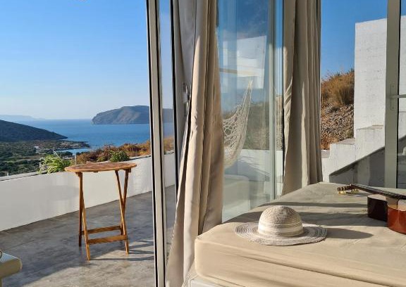 Pefki Casa | Luxury Sea View Cottage in Quiet Olive Grove