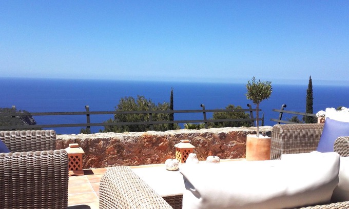 S'Empeltada Villa | Villa / casa de lujo con vistas al mar y piscina privada climatizada, situada en la idílica Deia.