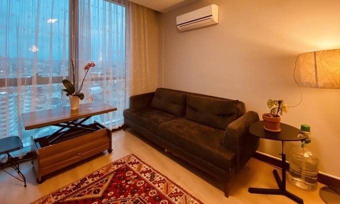 Atasehir Apartamento | Luxury secure 7/24 residence with high speed internet