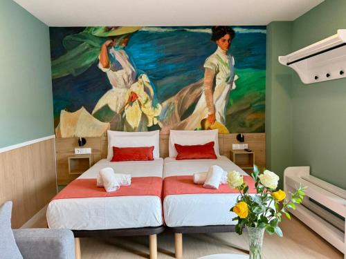 O Milladoiro Apartamento | Luxury Singular Pensión Estudios Blue