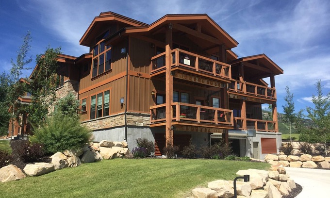 Park City Condominio | Esquí condominio de lujo Cerca de Deer Valley expreso góndola!