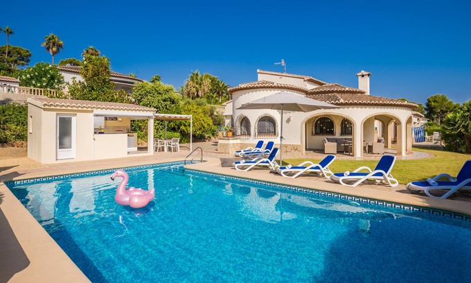Javea Villa | Villa Espada I Villa de ensueño con vistas al mar en una ubicación privilegiada, conexión Wi-Fi gratuita