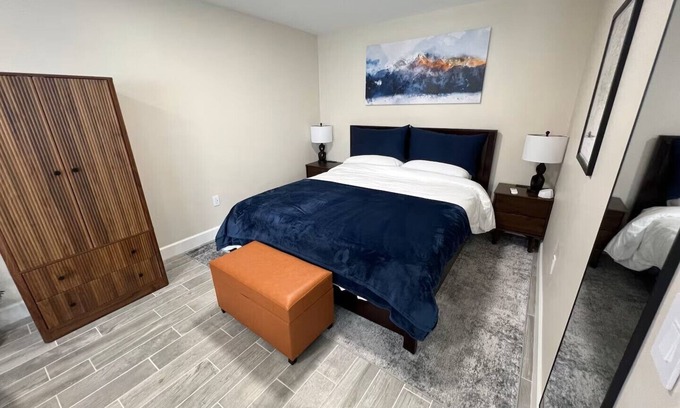 Huning Highland Historic District Apartamento | Luxury Studio Guest House Full Kitchen Cal King Central Albuquerque