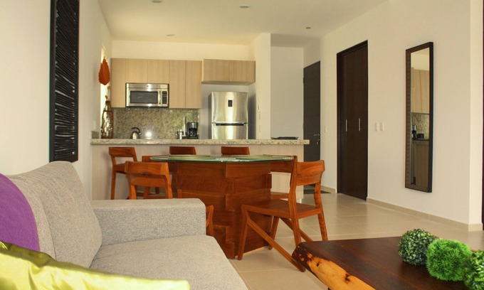 Akumal Condominio | Luxury TAO Bahia Principe Riviera Maya - Apartamento de lujo de 2 dormitorios / 2 baños