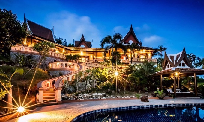 Sa Khu Villa | Lujosa villa de estilo tailandés, Layan Beach, Phuket