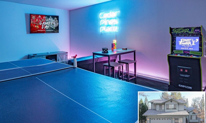 Twain Harte Casa | Luxury Twain Harte Home - Central A/C+Heat Amenities & Game Room - Close to Snow