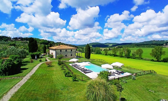 Pignano Villa | Villa de lujo + anexo, A/C, jacuzzi, piscina, chef, pizza, masaje, yoga
