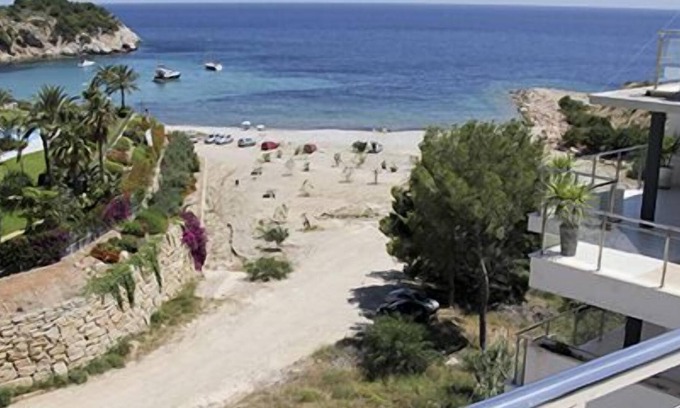 Pueblo Mascarat Villa | Luxury Villa primera linea playa, Wifi Gratis, Piscina Privada, Vistas al mar!!