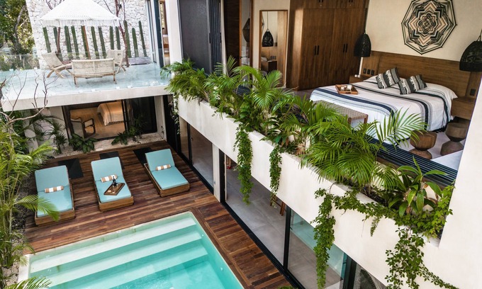 Zama Villa | Luxury Villa For 10 Roof-Top with Infinitum Pool-Lounge Areas-4 Bedrooms-5Beds