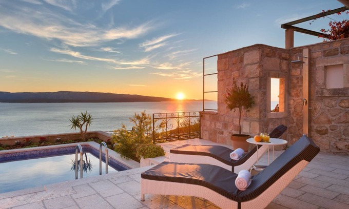 Murvica Villa | Villa Murvica de lujo con piscina privada cerca de la playa en Murvica - Brać