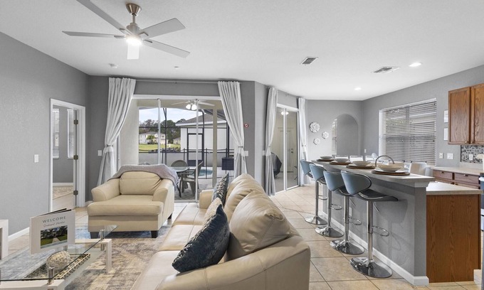 Trafalgar Village Villa | Lux 4BRVilla w/ Hot Tub&Grill -Private Heated Pool