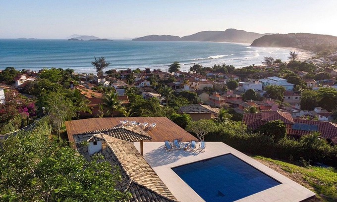 Buzios Villa | Hermosa casa con vista panorámica en Búzios - Buz003