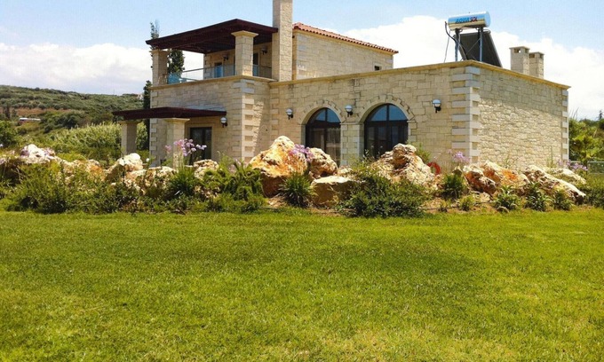 Platanias Town Villa | Villa de lujo con vistas