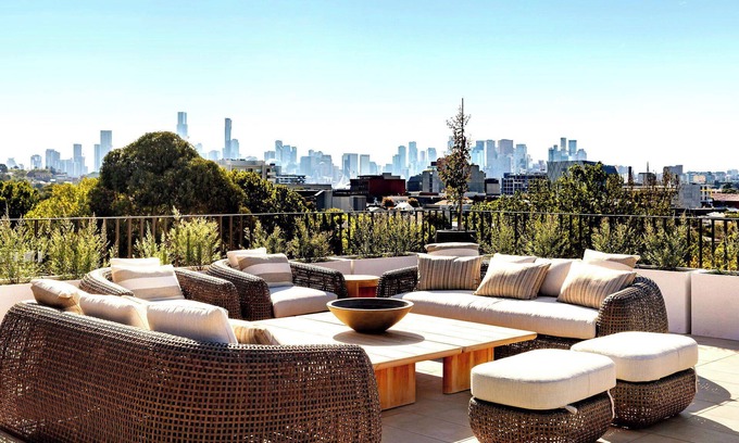 South Yarra Apartamento | Luxury Villas Como Penthouse (Melbourne skyline and river views)