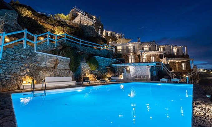 Psarou Casa | Luxury VillaThelgoMykonos III, amazing sea View!