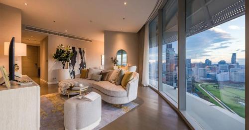 Ratchaprasong Apartamento | Luxury Waldorf Astoria Residences Large 85 SQM High Floor