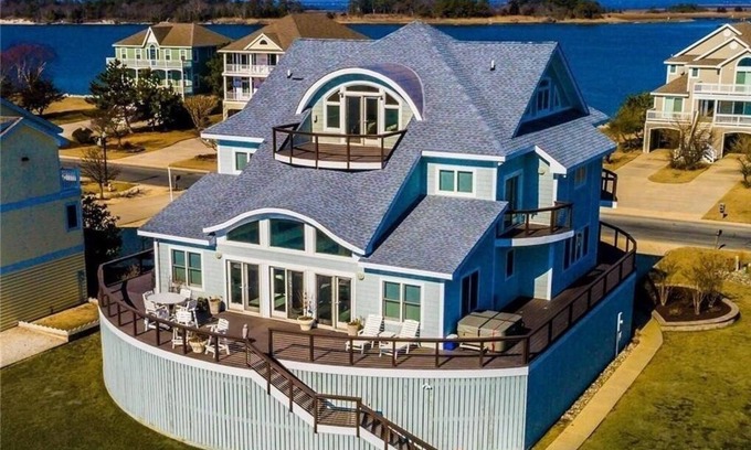 Bethany Beach Casa | Casa de lujo frente al mar en el norte de Betania