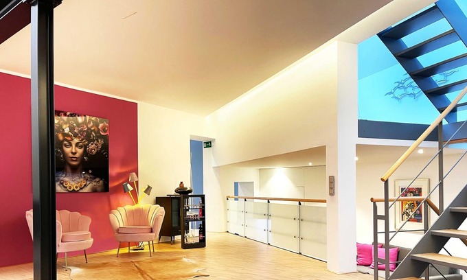 Guetersloh Apartamento | Luxury wellness loft - 245 sqm - design living in the center - luxury wellness loft - 245 sqm